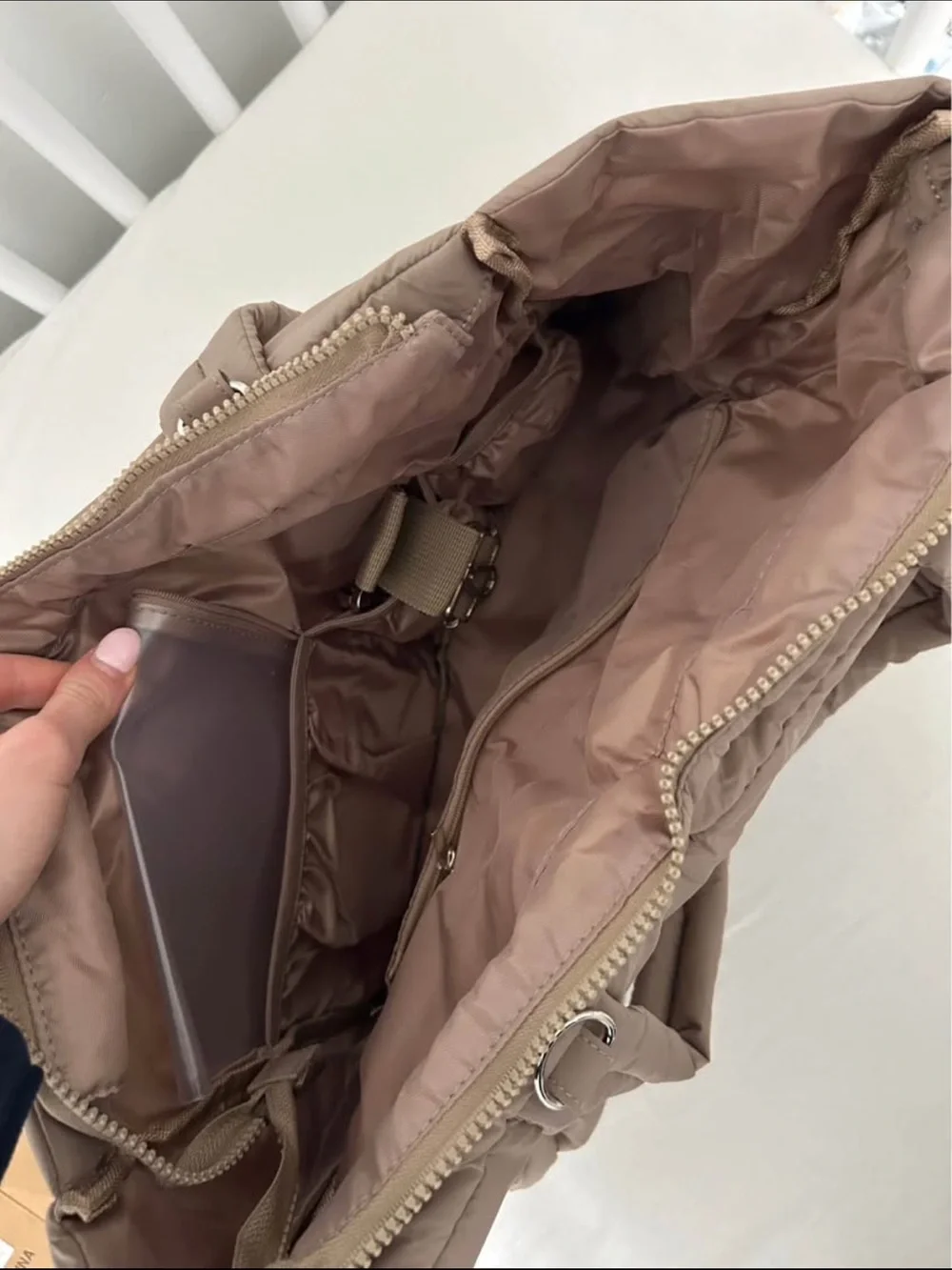 Fashionable diaper bag